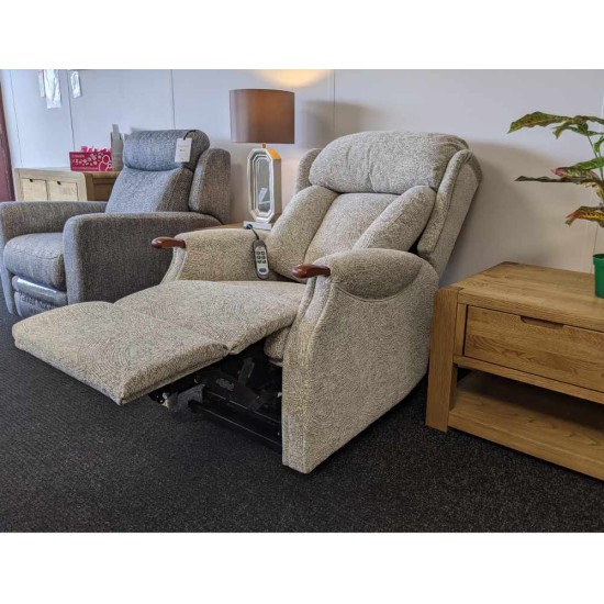 SHOWROOM CLEARANCE ITEM - RISER RECLINER - Celebrity Canterbury Dual Motor Lift and Tilt Recliner