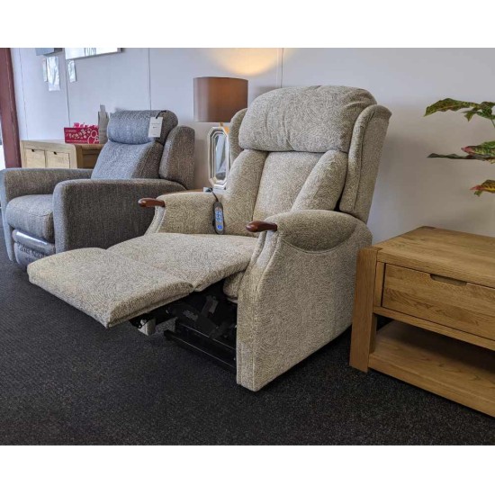 SHOWROOM CLEARANCE ITEM - RISER RECLINER - Celebrity Canterbury Dual Motor Lift and Tilt Recliner