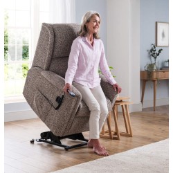 Farndon Petite Triple Motor Cloud Zero Riser Recliner - ZERO RATE VAT - 5 Year Guardsman Furniture Protection Included For Free!