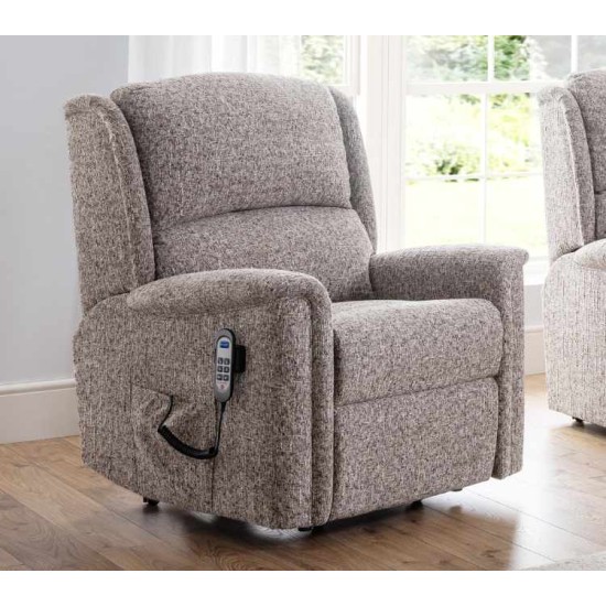 Farndon Standard Single Motor Riser Recliner - ZERO RATE VAT - 5 Year Guardsman Furniture Protection Included For Free!